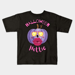 HALLOWEEN HOTTIE - Funny Halloween Pumpkin Head | Halloween Costume Kids T-Shirt